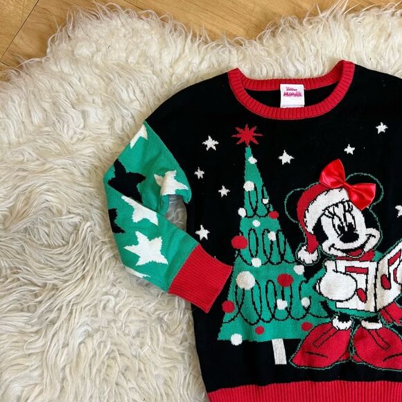 Disney Minnie Mouse Christmas sweater toddler 2T - Picture 3 of 8